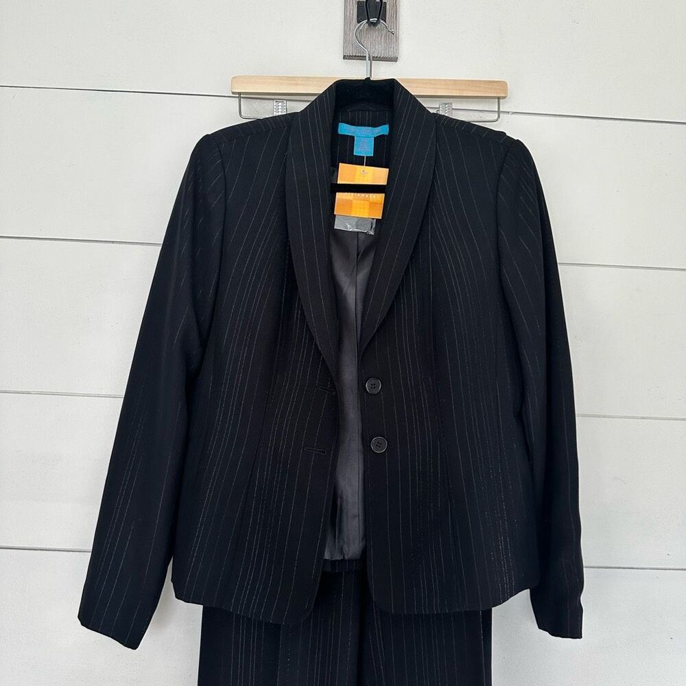 Debra McGuire Women’s 6 Jacket 8 Pants Pantsuit Suit Vintage New
